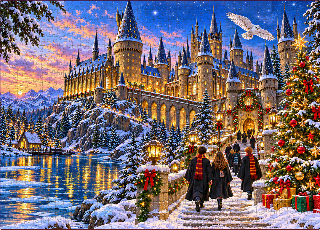 Classic Movie Map Jigsaw Puzzle – 500/1000 Piece