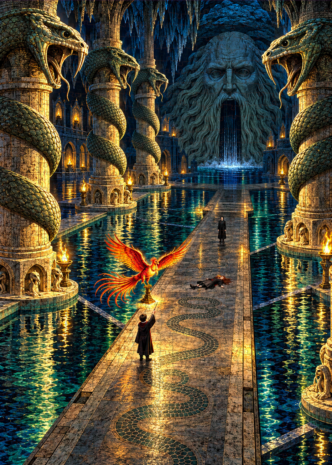 The Knight Bus Jigsaw Puzzle: A Magical Midnight Ride – 500/1000 Piece