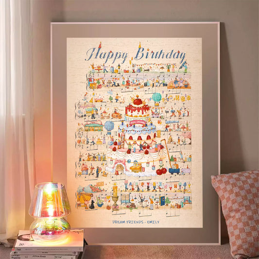 Best Gift For Friends - A Birthday Made Just for You — Personalized Name Puzzle