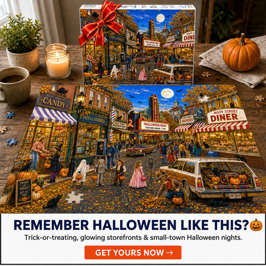 Halloween on Main Street – 1985 Jigsaw Puzzle