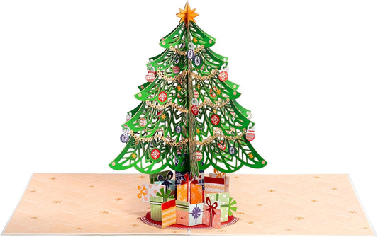 3D Pop-Up Christmas Tree Card – Holiday Keepsake & Decoration