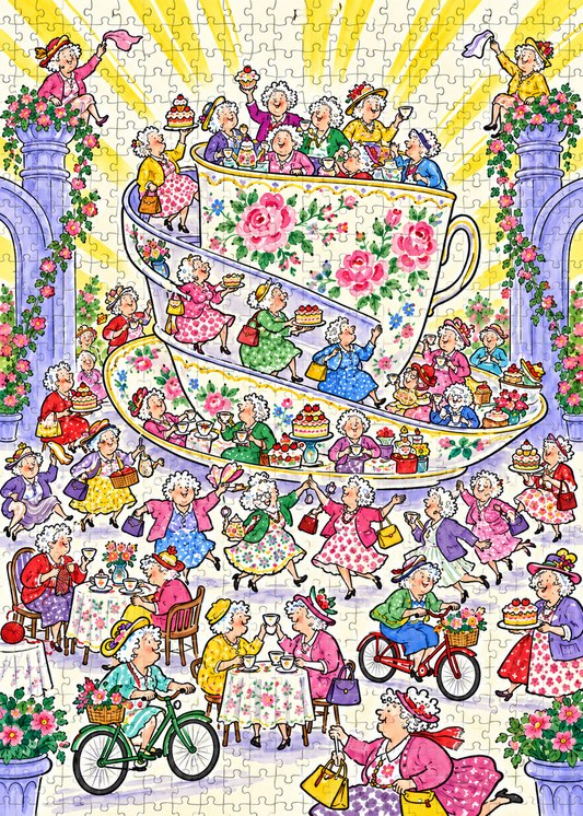 The Fabulous Grannies Club– 1000 Piece Jigsaw Puzzle