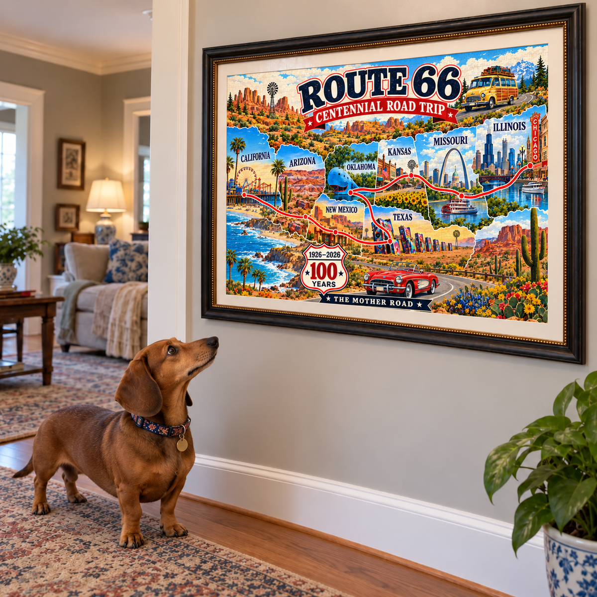Route 66 Centennial Road Trip Puzzle — 100 Years of the Mother Road