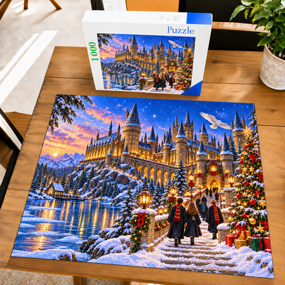 Poudlard à Noël – Un cadeau magique pour les fans de Harry Potter