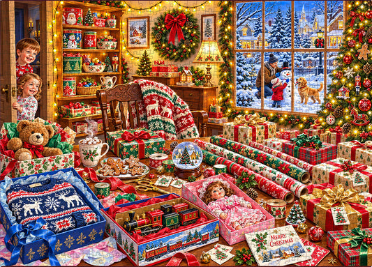 Christmas surprise — A Cozy Holiday Jigsaw Puzzle