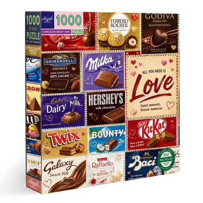 Chocolate About Love Jigsaw Puzzle - 500/1000 Pieces