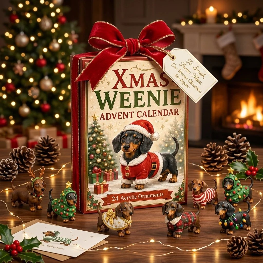 🎄 2026 Weihnachts-Dackel-Adventskalender