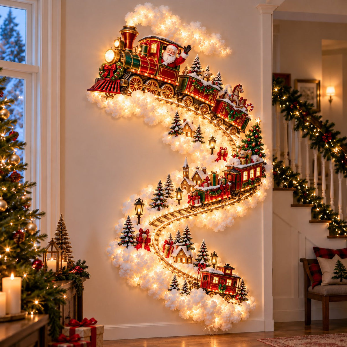 Christmas Magic Trail Wall Light – image 1