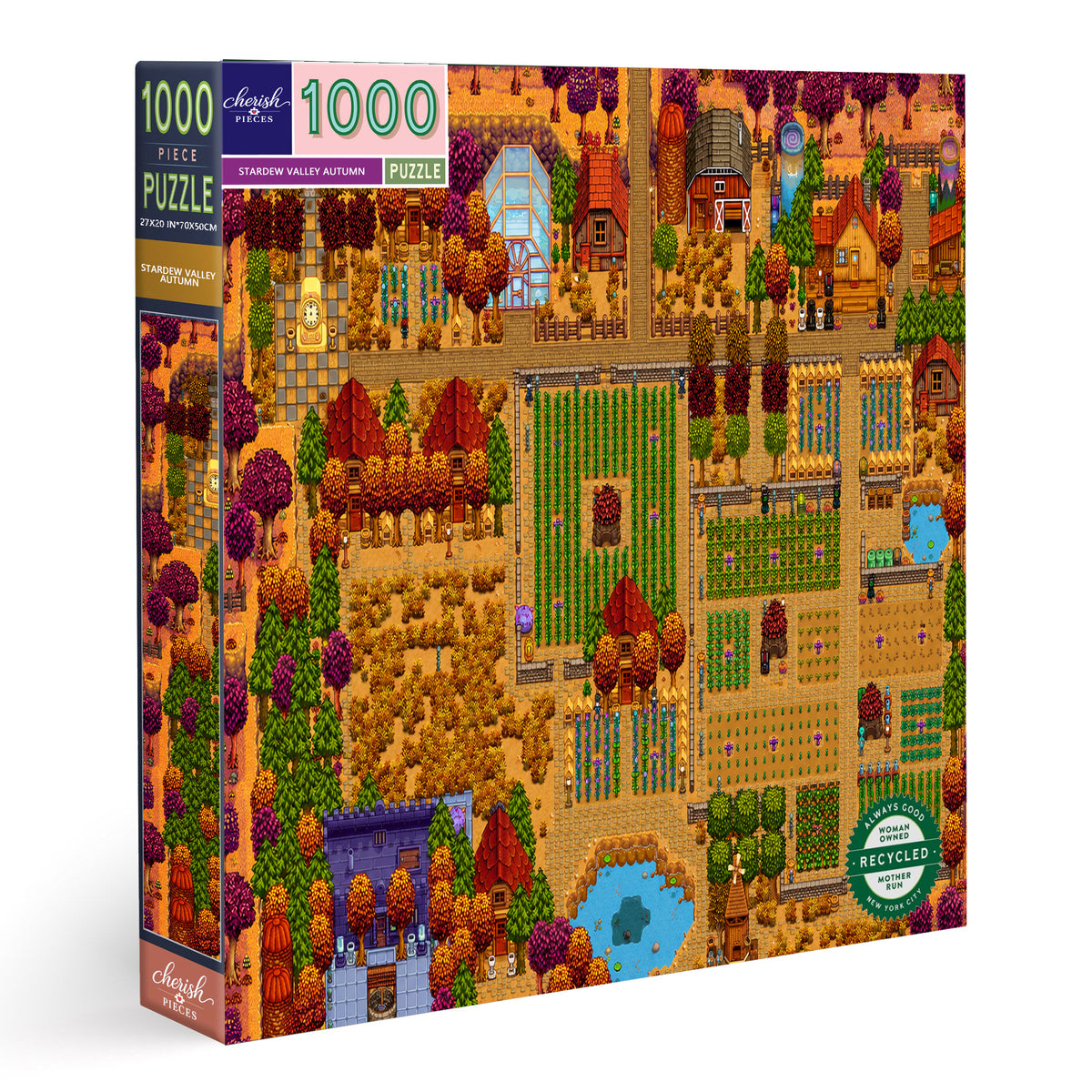 The Seasons of Stardew Valley Puzzle 1000pcs - The Puzzle Every Stardew Valley Fan Will Love 🌾
