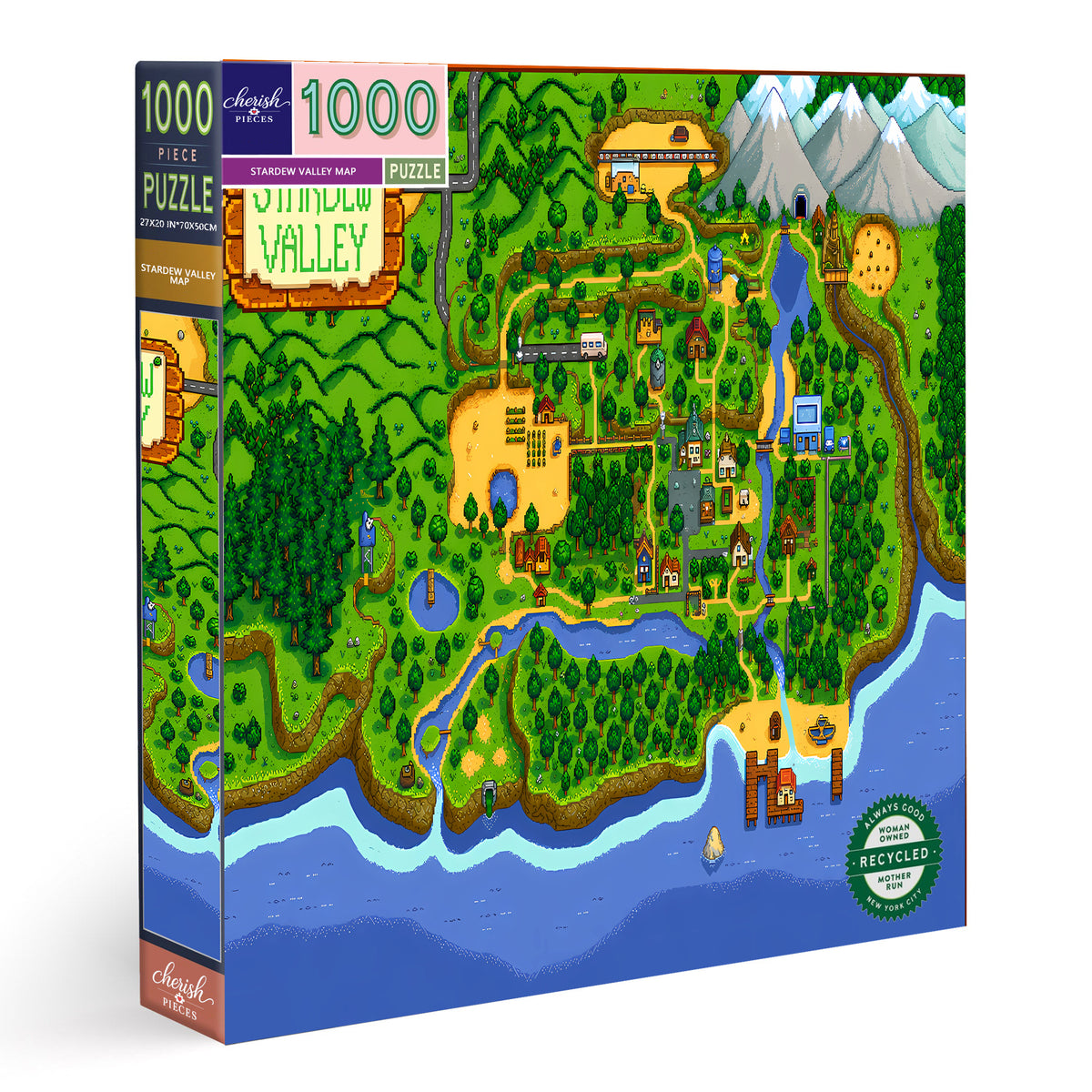 The Seasons of Stardew Valley Puzzle 1000pcs - The Puzzle Every Stardew Valley Fan Will Love 🌾