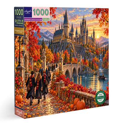 Autumn at Hogwarts Jigsaw Puzzle 🍂🏰