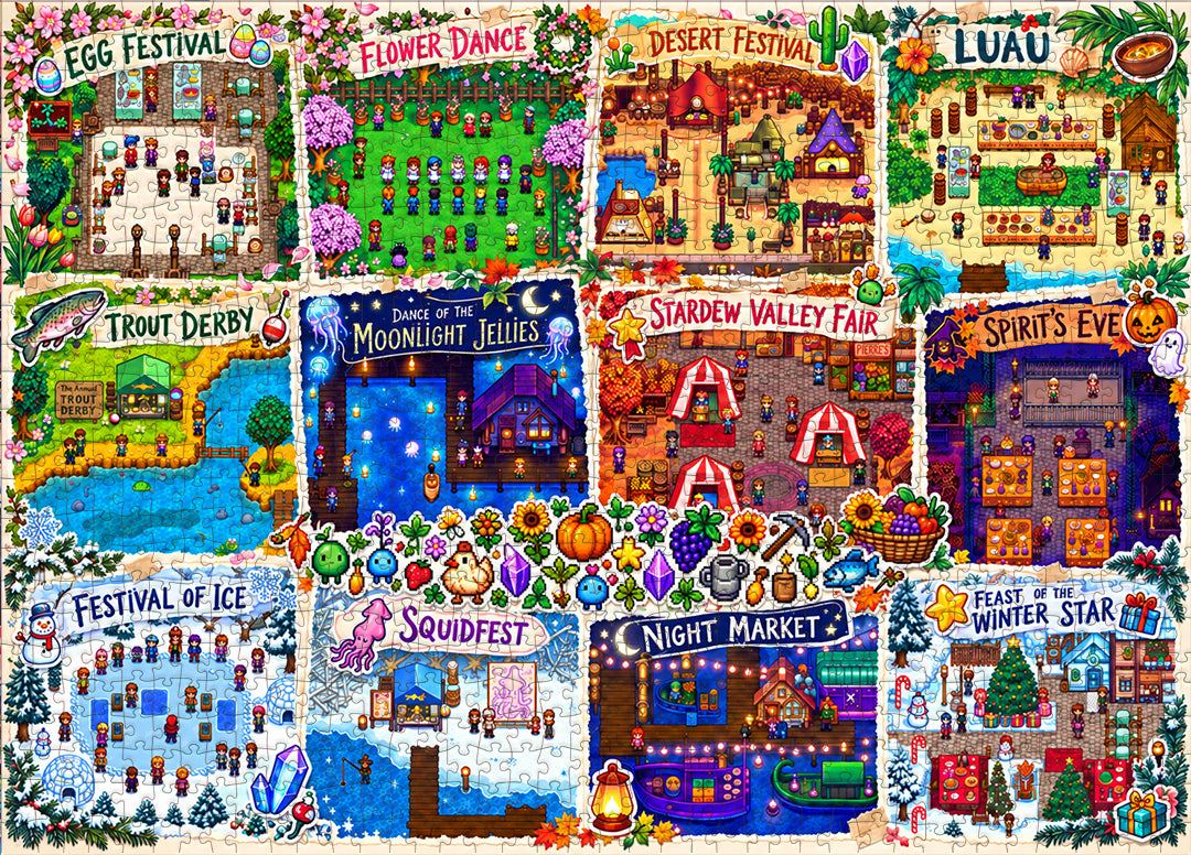 🌸 Une année magique dans Stardew Valley - Inspiré par Stardew Valley