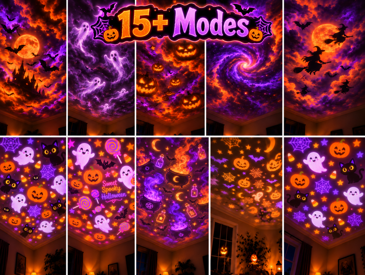 HallowGlow Halloween projection mode 2