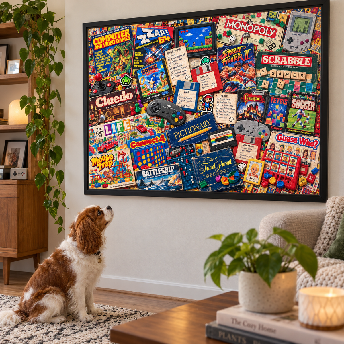 Nostalgie du rétrogaming des années 80 et 90 – Puzzle de 500/1000 pièces