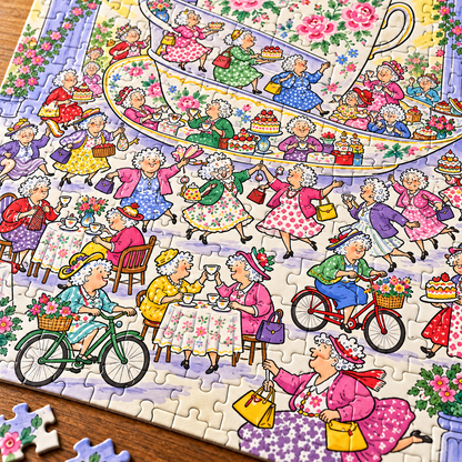 The Fabulous Grannies Club– 1000 Piece Jigsaw Puzzle