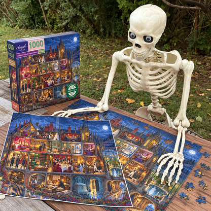 Midnight at Blackthorn Manor – 1000-Piece Gothic Mystery Jigsaw Puzzle