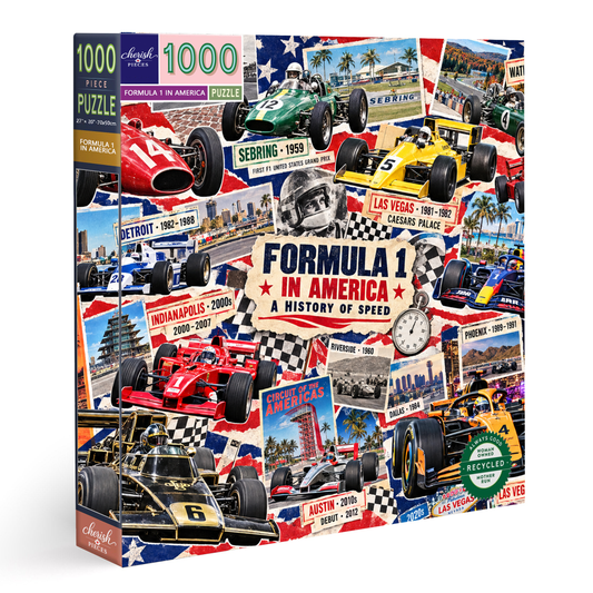 F1 Across America – A History of Speed Puzzle 500/1000 pcs