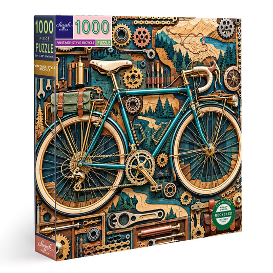 The Cyclist’s Workshop - Vintage Bicycle Parts Puzzle