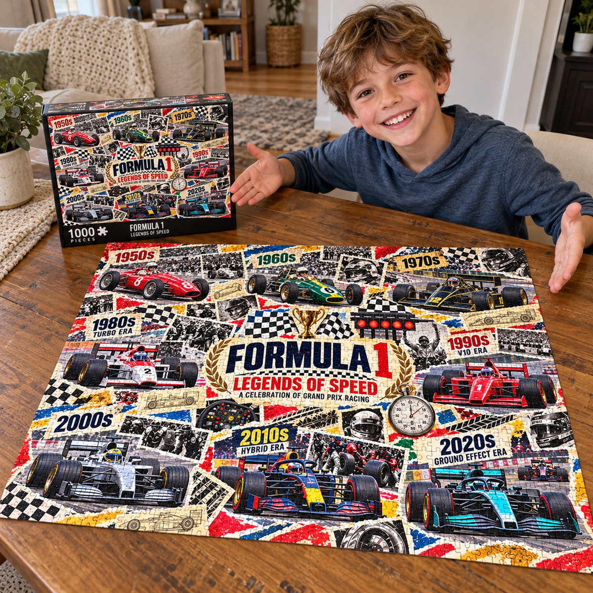 Formule 1 : Légendes de la vitesse – Puzzle de 500/1000 pièces