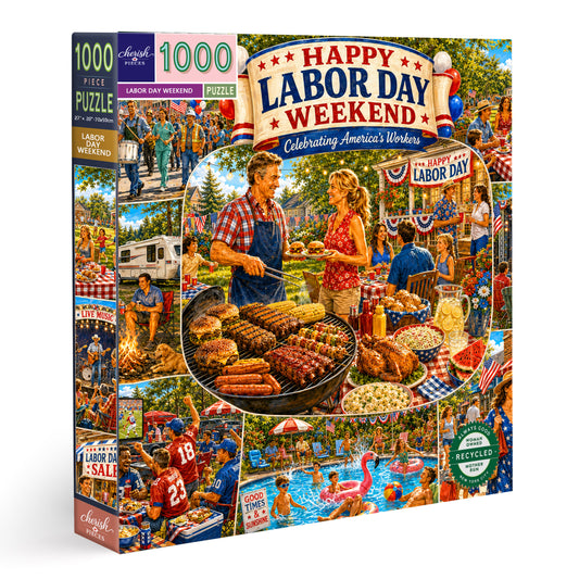 Labor Day Weekend – 500/1000 Piece Jigsaw Puzzle