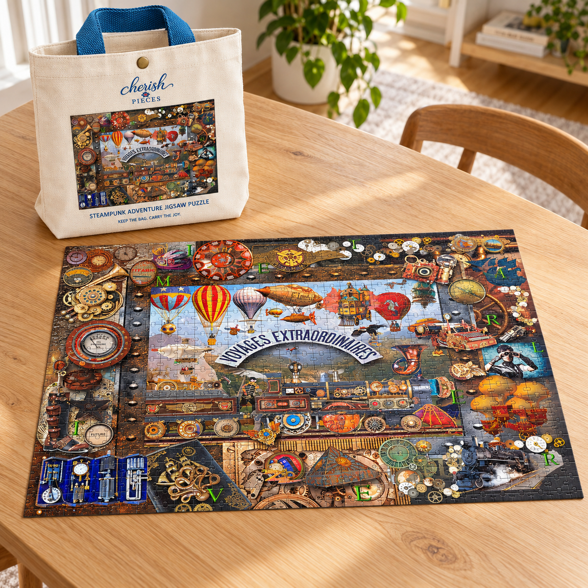 Steampunk 1000 Piece Jigsaw Puzzle
