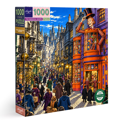 Classic Movie Map Jigsaw Puzzle – 500/1000 Piece
