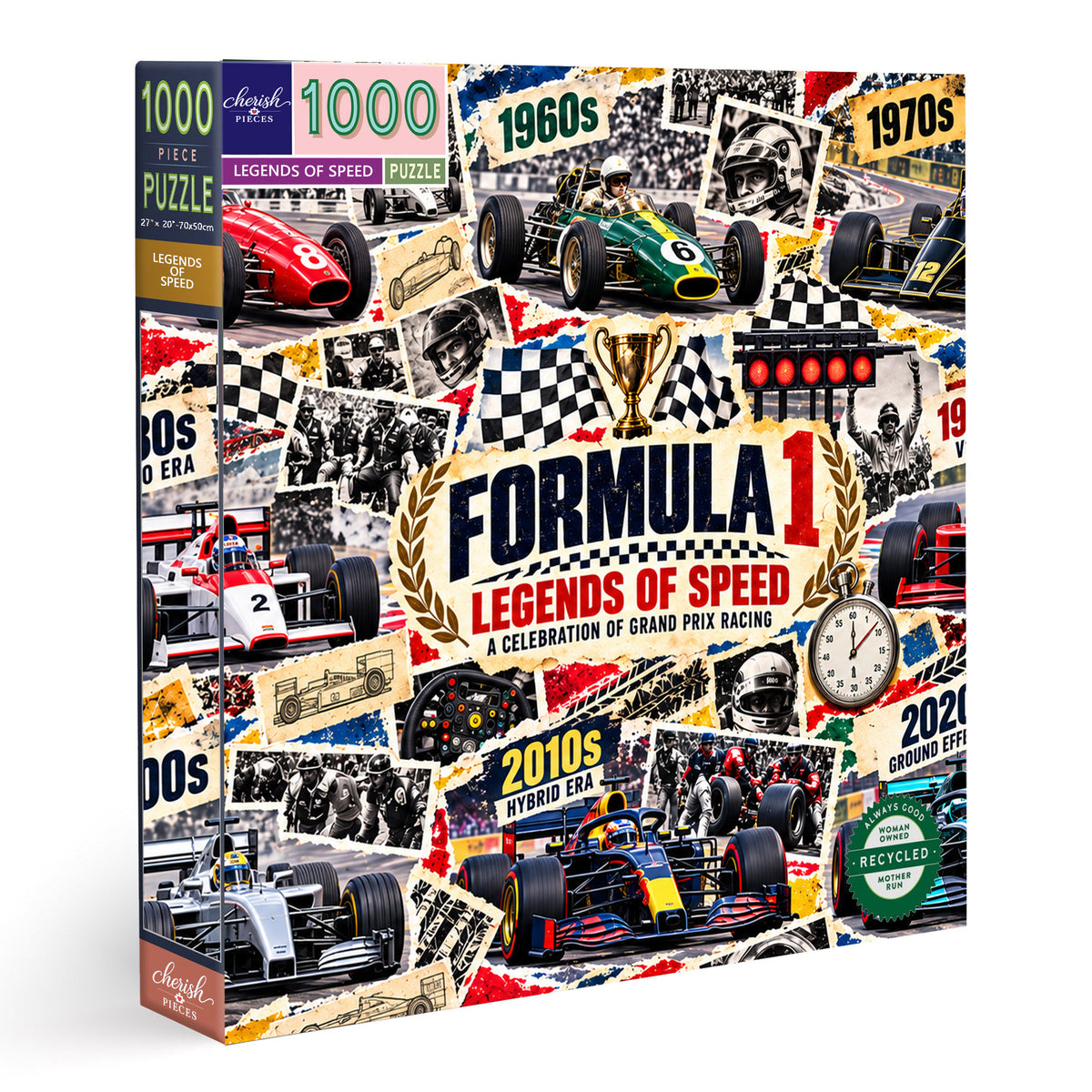 Formule 1 : Légendes de la vitesse – Puzzle de 500/1000 pièces