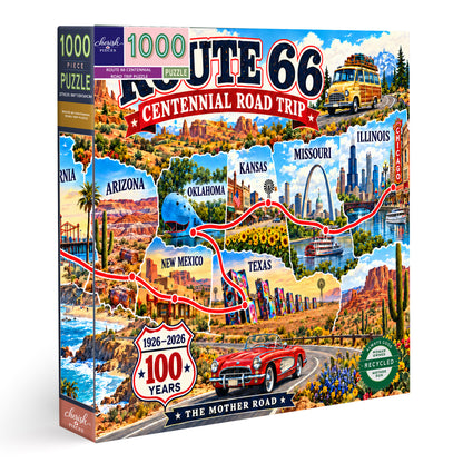 Route 66 Centennial Road Trip Puzzle — 100 Years of the Mother Road
