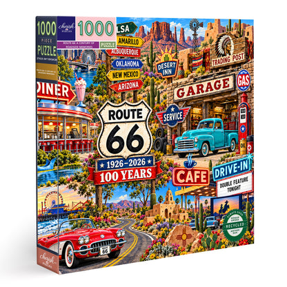 Route 66: A Century of Roadside Memories  Jigsaw Puzzle
