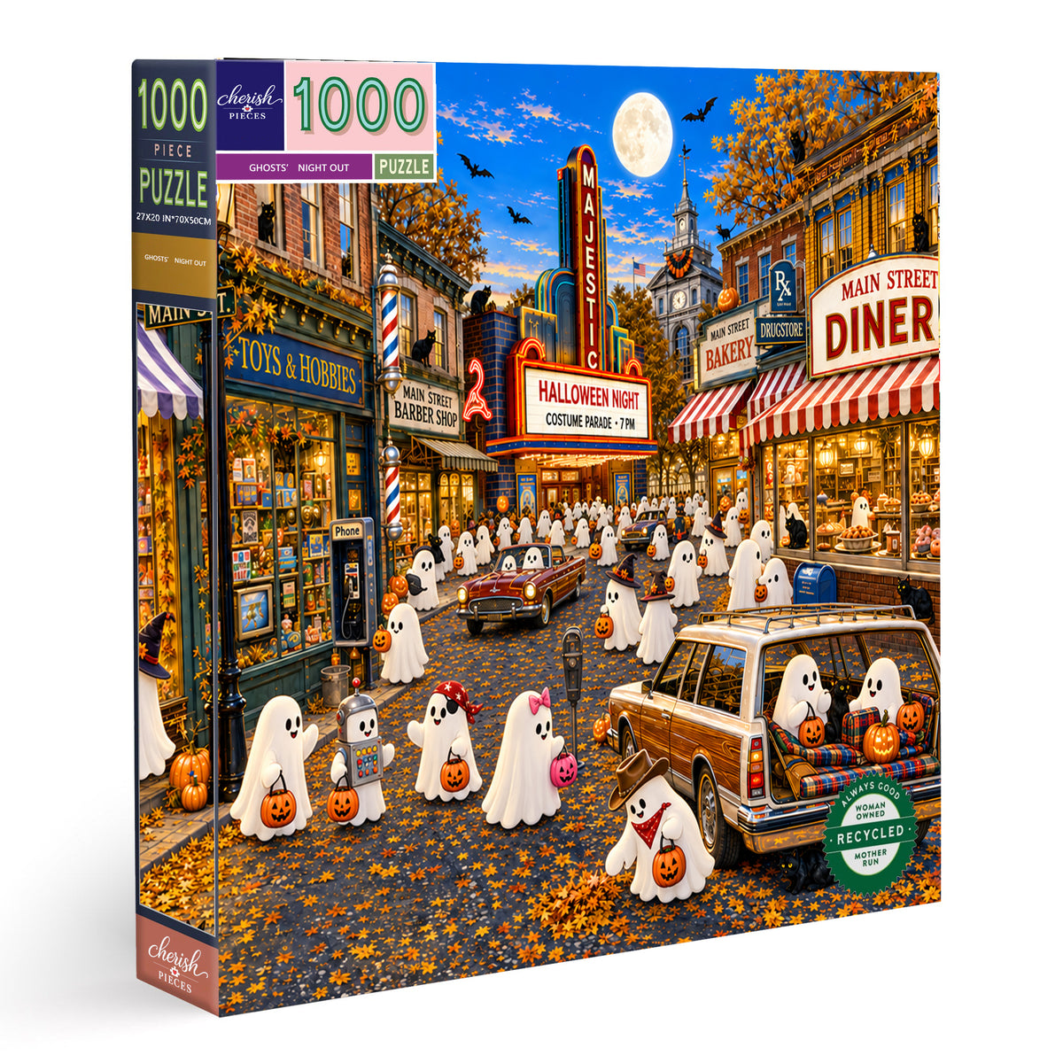 The Moonlit Ghost Library Puzzle