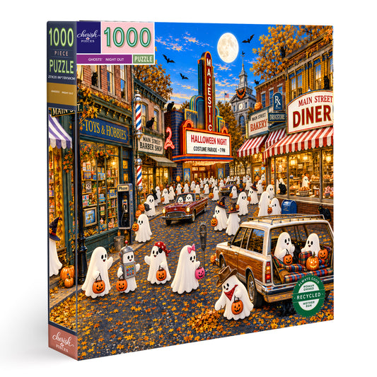 The Moonlit Ghost Library Puzzle