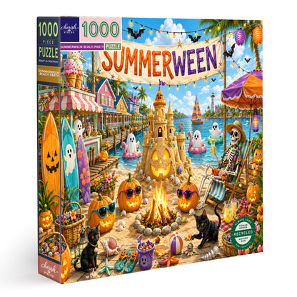 Summerween Beach Party Jigsaw Puzzle
