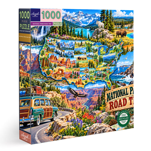 National Parks Road Trip – 1,000-Piece Puzzle