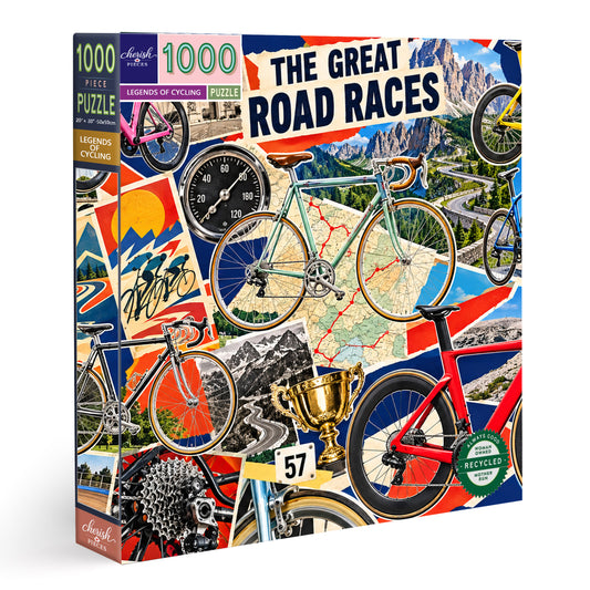 The Great Road Races – Legends of Cycling 1000pcs