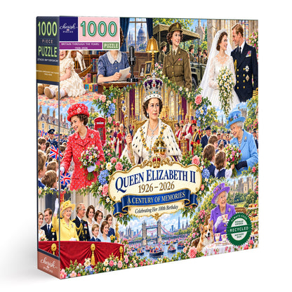 Britain Through the Years:  1926-2026 – A Century of Memories: 1000 Pieces of a Puzzle❤️