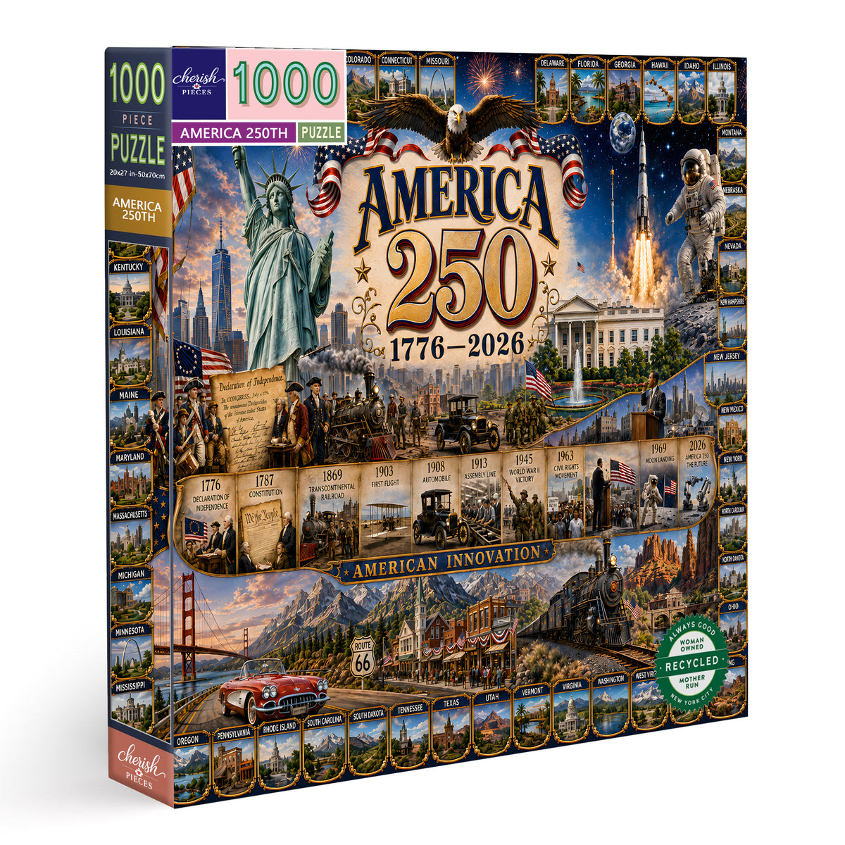 Amerika: 250. Jubiläums-Puzzle (1776–2026)