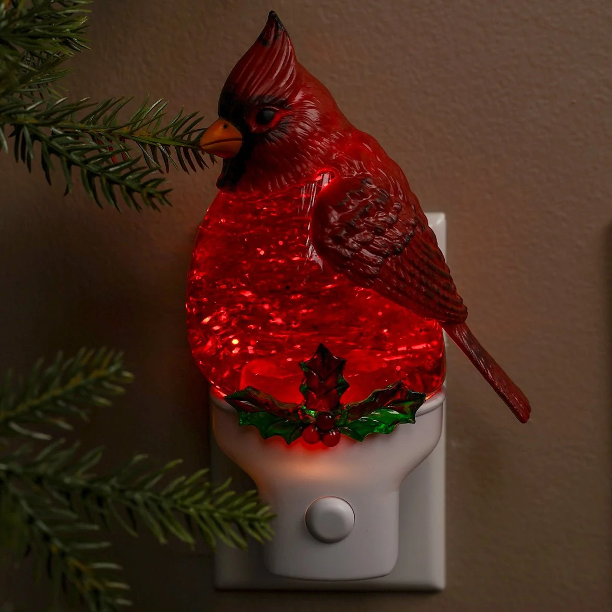 Lumières et scintillements de la nuit de Noël