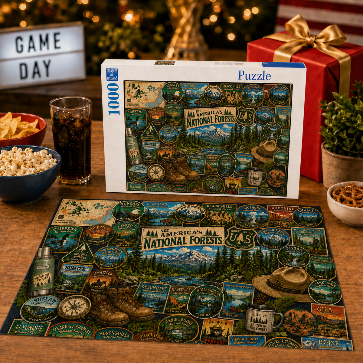 US National Parks Commemorative Edition Puzzle