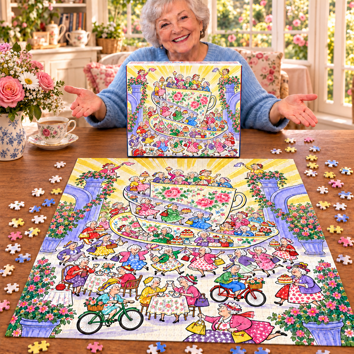 The Fabulous Grannies Club– 1000 Piece Jigsaw Puzzle