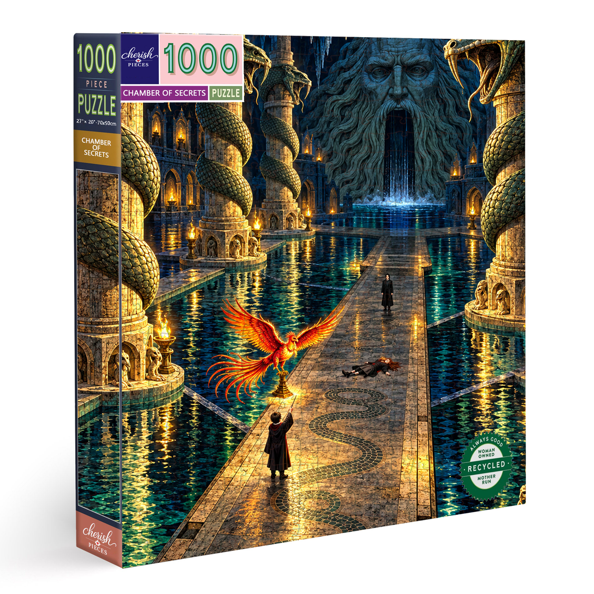 Classic Movie Map Jigsaw Puzzle – 500/1000 Piece