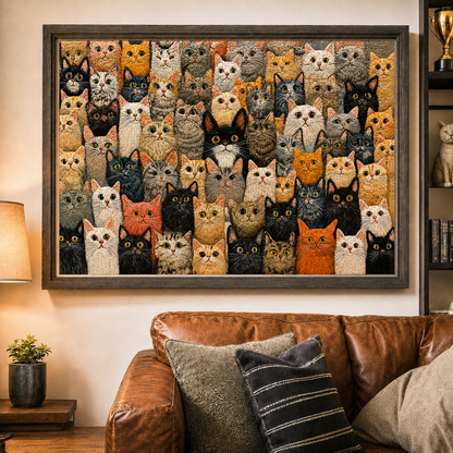 A Cat Lover’s Dream Puzzle — A Cozy Collection of Furry Faces 🐱