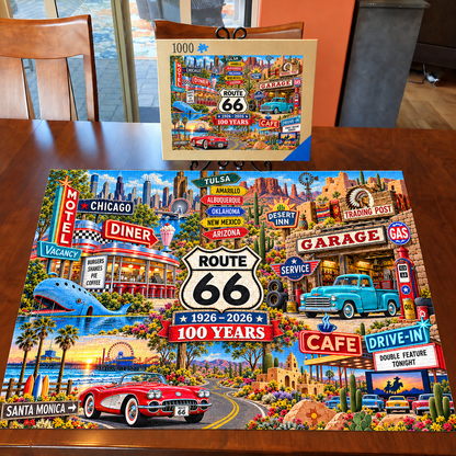 Route 66: A Century of Roadside Memories  Jigsaw Puzzle