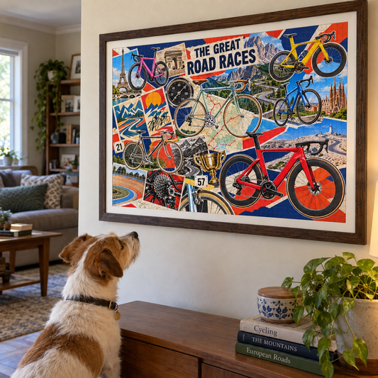 The Great Road Races – Legends of Cycling 1000pcs