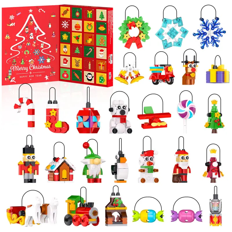⏳ Letzter Tag 49% RABATT – 🎄 24-Tage-Weihnachtsüberraschungs-Adventskalender | 24 Tagesfächer mit Überraschungsspielzeug für eine lustige bildschirmfreie Feiertagstradition 🎁✨