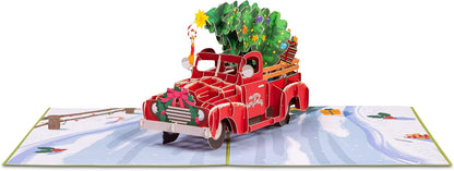 Carte de Noël pop-up 3D – Souvenir et décoration de fêtes