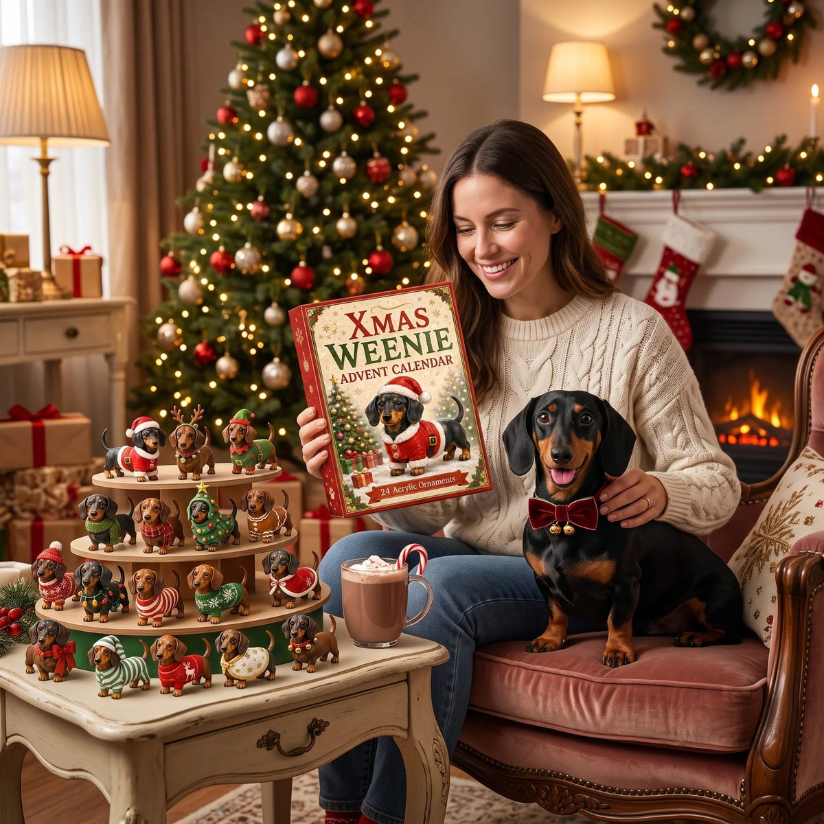 🎄 2026 Weihnachts-Dackel-Adventskalender