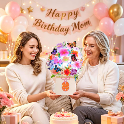 3D Light-Up Musical Birthday Bouquet Card
