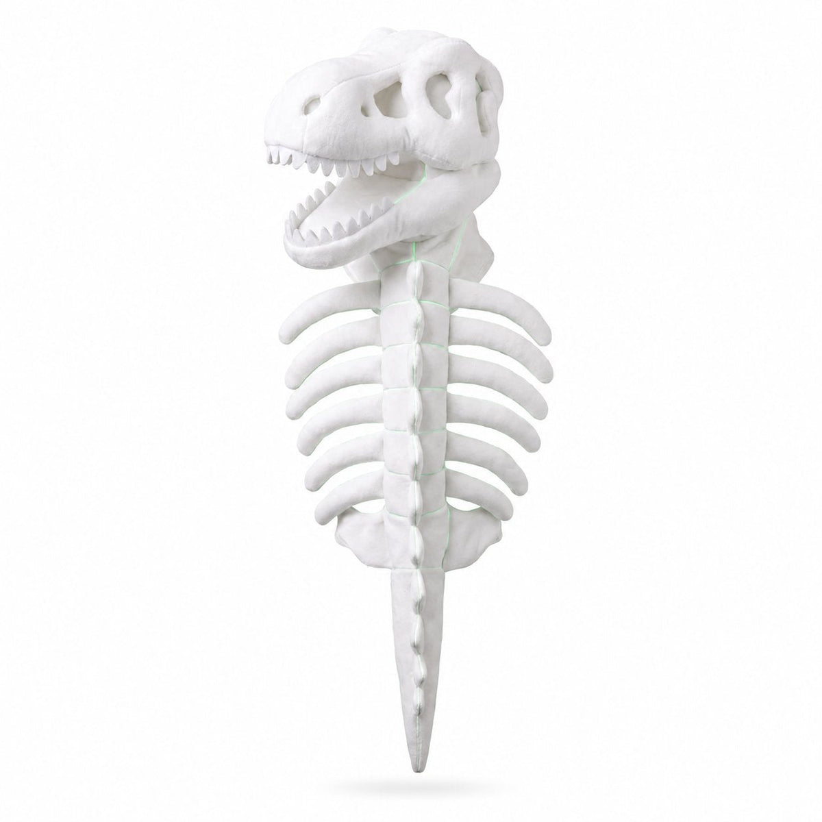 Glow-in-the-dark dinosaur skeleton pet costume - image 5