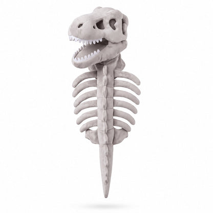 Glow-in-the-dark dinosaur skeleton pet costume - image 3