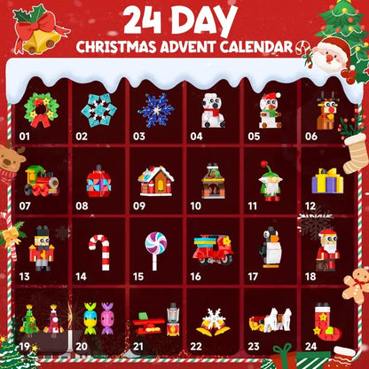 ⏳ Letzter Tag 49% RABATT – 🎄 24-Tage-Weihnachtsüberraschungs-Adventskalender | 24 Tagesfächer mit Überraschungsspielzeug für eine lustige bildschirmfreie Feiertagstradition 🎁✨